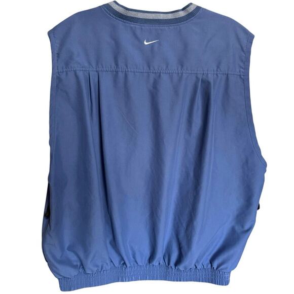 Nike Men’s Golf Vest Pullover Windbreaker V Neck Sleeveless Blue Size XL - Picture 6 of 9